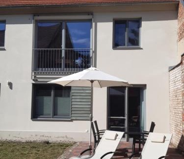 Rheinsberg Apartment | St. Laurentius-Blick