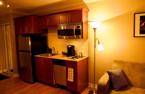 Piedmont Condo | St-Sauveur Lovely King Studio