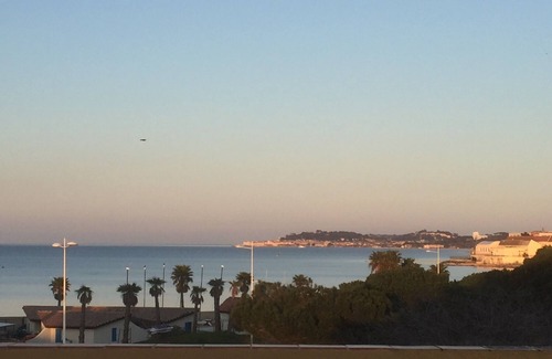 Port Cogolin Apartment | St-Tropez Gulf, air-cond apart, except sea view terrace, beach 150 yd, 4/6 pers
