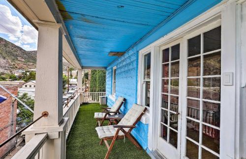 Bisbee Apartment | St Valentine Apartment with Balcony in Bisbee