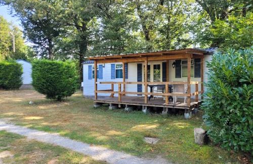 Neuvic Ski Chalet | Stacaravan 6 persoons - Camping Le Soustran