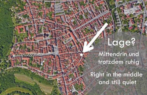 Rothenburg Old Town Apartment | #Stadtspeicher - Grüner Stern das Apartment mitten in der Altstadt