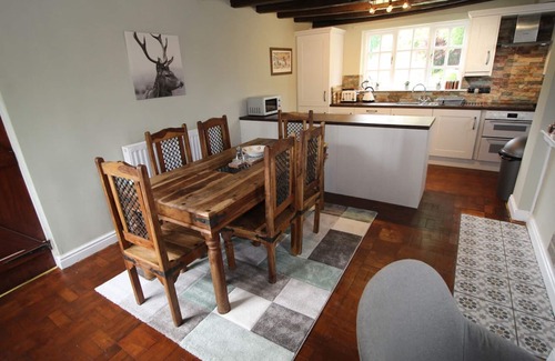 Fulford Cottage | STALLINGTON HALL FARM, pet friendly, with hot tub in Stallington