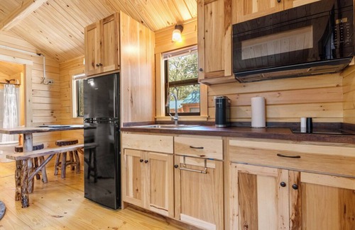 Thonotosassa Cabin | Standard Cabin with Porch - Happy Travelers RV Resort