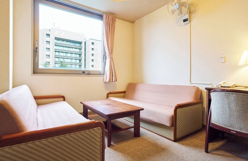 Ote House | Standardroom without meals Deluxe twin on the Fukui castle ruins side/Fukui Fukui