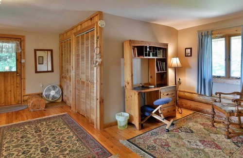 Star Lake House | Star Lake Retreat: Log Home on 2 Acres w/ Fire Pit