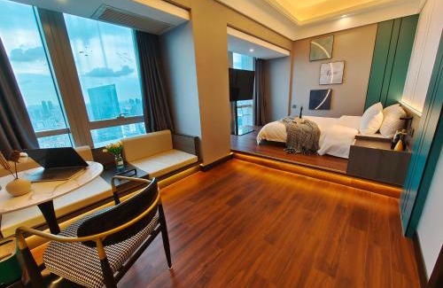 Haizhu Apartment | STAR STAGE International Apartment Hotel - 1min to Line2 & Line8 ChangGang STN-Free private car delivery to Canton Fair from Otc 15th to Nov 4th
