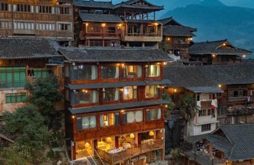 Qiandongnan Hotel | Starlight Naked Cliff View Hotel Xijiang Qianhu Miao Village Branch