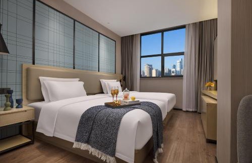 Jiang'an District Hotel | Starry Sky Garden Hotel Wuhan Hankou Railway Station Zhuyeshan Subway Station Branch