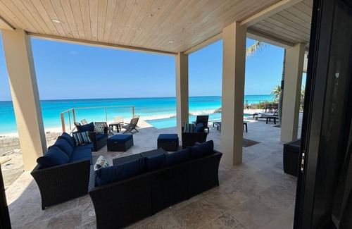 Great Exuma Villa | STAY BLESSED VILLA, Brand New Breathtaking Beachfront