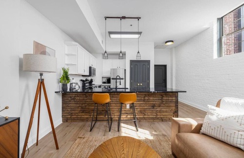 Johnson City Condo | Stay in heart of Johnson City - Urban Loft