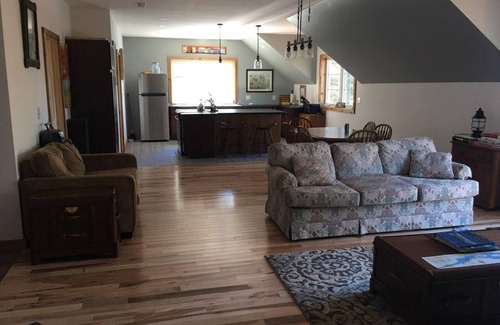 Brier Hill Apartment | Stay on the St Lawrence River in a Tower!