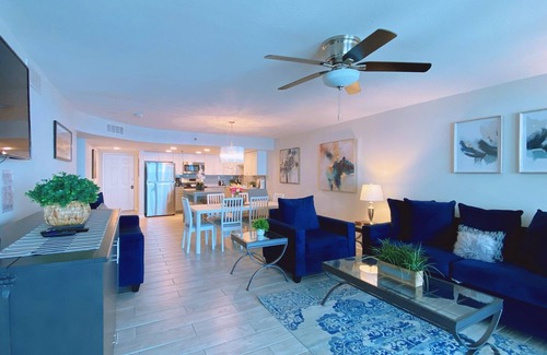 Biltmore Beach Condo | ‘STAY SALTY’ NEW Listing, Beachfront Condo, BEACH SERVICE, Amazing Balcony- Pool