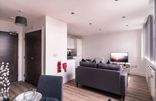 Old Trafford Apartment | Stay Zeni, Alexandra Rise Manchester Slick 1 Bed