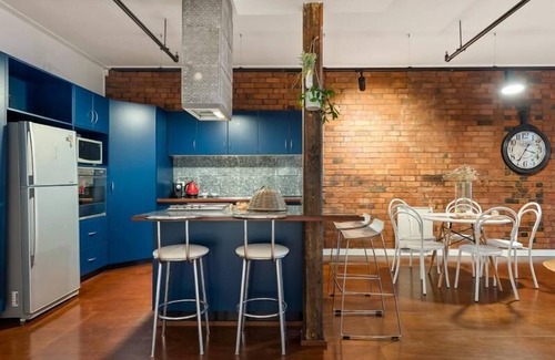 Melbourne Central Business District Apartment | StayCentral - Heritage Warehouse Retreat Melbourne CBD - - 2 Bedrooms, 2 Beds, 2 Bathrooms, Parking available nearby for a small fee for stays 10 nights or more.
