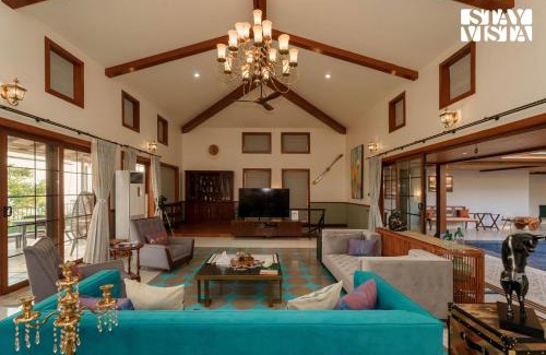 Paud Villa | StayVista at Ridgewood Mansion with BBQ, Gazebo & Infinity Pool