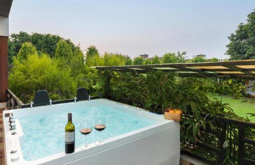 Amritsar Villa | StayVista at The Magnolia Farm in Amritsar 3 BR villa with Indoor Pool & Jacuzzi