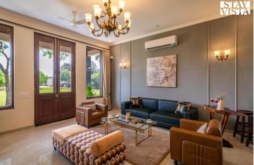 Gurugram Villa | StayVista at The Mira House with Pool, WiFi