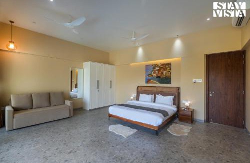 Kihim Villa | StayVista at Villa Lemonade with BBQ & Bonfire