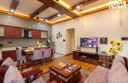 Bhilar Villa | StayVista's Sunflower Villa - Mountain-View Retreat with Pool & Games Room