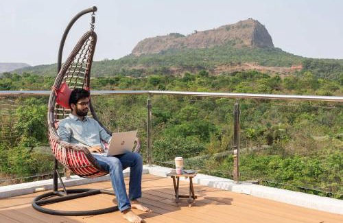 Lonavala Villa | StayVista's Villa 107 at Canary Farms - Pure Veg with Huge Lawn, Pool and Home Theatre