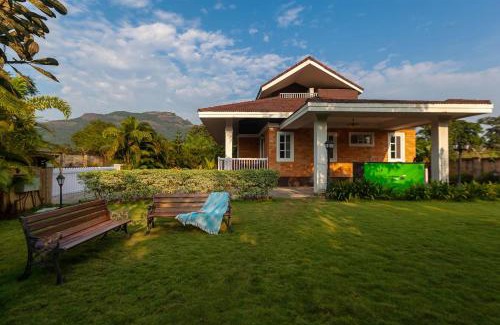 Palghar Villa | StayVista's Wandering Greens - Mountain-View Villa with Pool, Spacious Lawn & Balcony