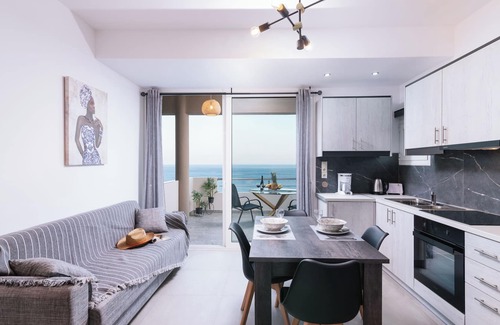 Crisostomos Apartment | Stella Apartment-breathtaking Sea View Apartment 2 Mins From the Beach!!
