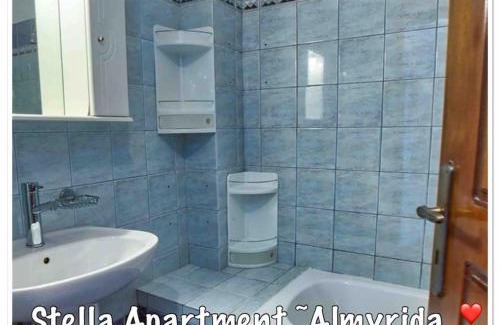 Almyrida Apartment | Stella Apartment in Almyrida slechts 350m vanaf het strand, auto huren niet nodig