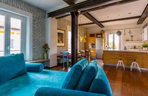 Milan Centre Apartment | Stellar Design 2BR Loft next to Navigli & Duomo