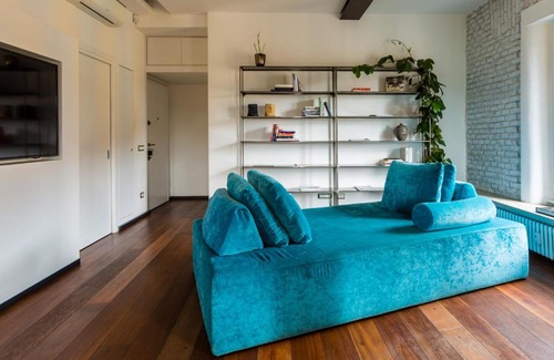 Milan Centre Apartment | Stellar Design 2BR Loft next to Navigli & Duomo