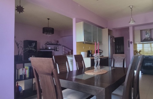 Megala Chorafia Villa | Stella’s maisonette is situated in Aptera. It covers a surface of 117