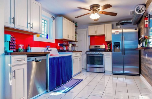 Devon House | Steps 2 Beach, Fish Pond & Tropical Backyard Oasis!