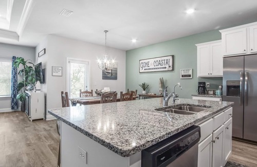 Port St. Joe House | Steps Away from Beach! Golf Cart Included! EBikes! Pool! 2 PaddleBoards!Arcade!