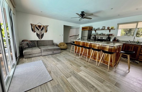 Playa Hermosa House | Steps from beach with private pool, rooftop terrace & swim up bar beach club!