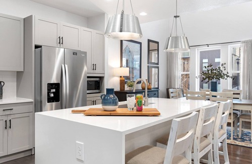 Old Town North House | Steps from River & Old Town - Hot Tub & King Bd