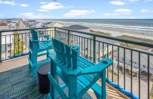North Myrtle Beach Condo | Steps from the ocean, spacious condo w/fitness center, indoor and outdoor pools, hot tub
