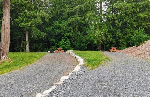 Powell River RV Rental | Steps from the Beach Off-grid Campsite - Site 1