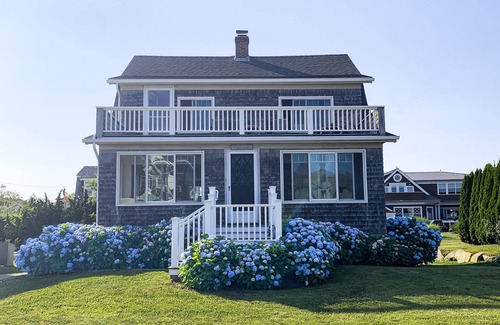 Quonochontaug House | Steps from the Beach in Private Beach Community