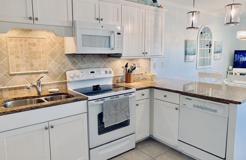 Seagrove Beach Condo | Steps to 30A & beach with all the comfort of home including a washer & dryer!