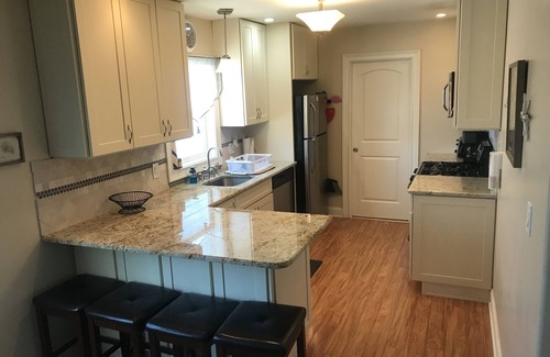 Ortley Beach House | STEPS TO BEACH- BACK UNIT 3 BR,1 BA, BEACH BDG, CLEANn 1 LEVEL, PRIVATE BACKYARD