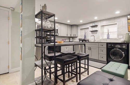 Ventnor City Apartment | Steps to Beach! Modern Garden Apt w/Patio