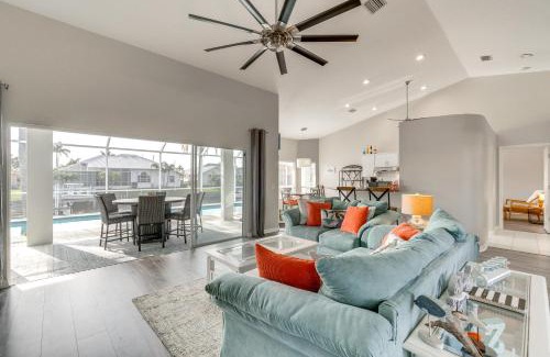 Burnt Store Isles House | Steps to Canal Punta Gorda Home with Private Pool