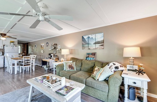 Barton House | Steps to Crystal Lake: Spacious Retreat w/Views