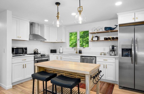 Mashpee House | Steps to John's Pond is this completely renovated home!