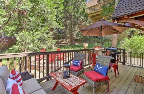 Cedar Glen House | Steps to Lake Cabin with Deck in Lake Arrowhead