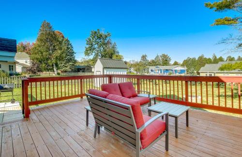 Manitowoc House | Steps to Lake Michigan Manitowoc Home with Fire Pit