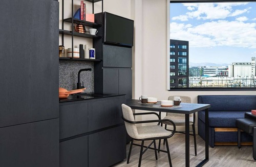 Cole Hotel | Steps to Mission Ballroom + Kitchen. Bar. Playroom