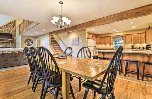 Gouldsboro House | Steps to River: Big Bass Lake House w/Grill!
