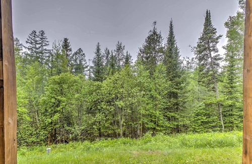 Stambaugh Cabin | Steps to Slopes! Scenic Brule Village Cabin with a Grill