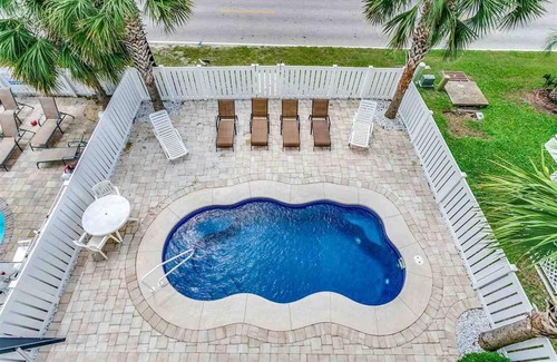 Surfside Beach House | Steps to Surfside's Beach and Pier! Private Home! Private Pool. Optional heat!